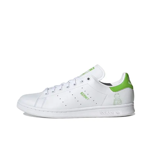 Adidas Originals Stan Smith PRIMEGREEN 'Kermit' Non Slip Легкий Низкий Топ Скейтборд Кроссовки Унисекс Белый