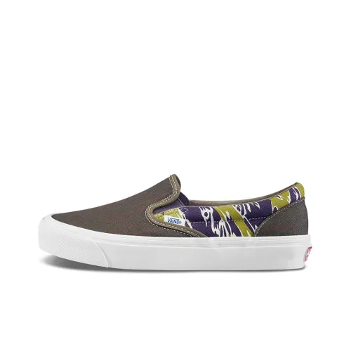 Vans Slip On LX Low Топ Скейтборд Кроссовки Унисекс Серый
