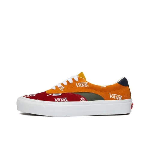 VANS SK8 LOW Reissue Low Топ Скейтборд Кроссовки Unisex Красный Желтый