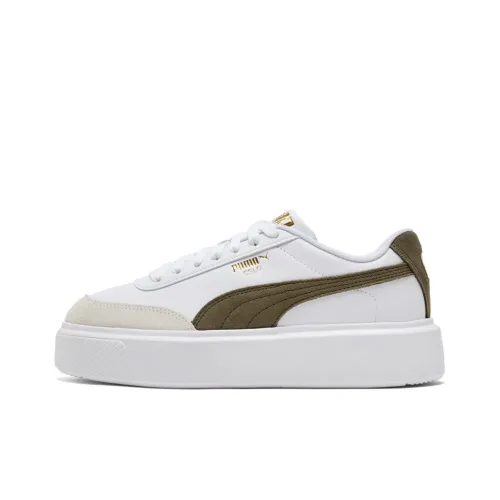 PUMA Oslo Maya Archive Low Скейтборд Кроссовки Женские Белый Зеленый