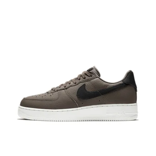 Nike Air FORCE 1 07 Технология Покрытие Противоскользящий и Устойчивый к Износу Низкий Топ Скейтбординг Мужской Белый Коричневый