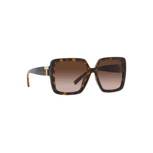 TIFFANY CO. Литье под давлением Металл Нерегулярная форма Солнцезащитные очки Женские Черепаховый