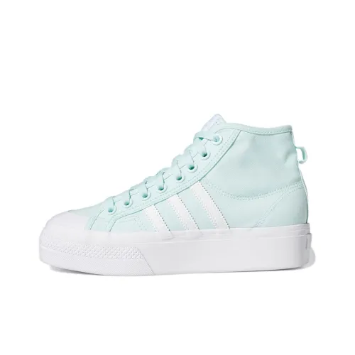 Adidas Originals NIZZA Series Скейтборд Кроссовки MID Топ Женские