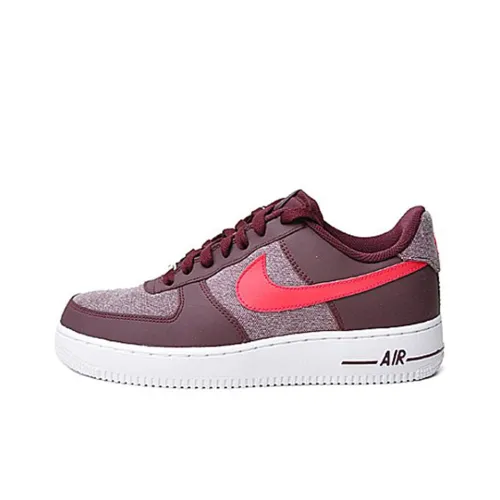 Nike Air Force 1 Slip Resistant Баланс Легкий Низкий Топ Скейтборд Кроссовки Мужской Свинья Желчный Красный