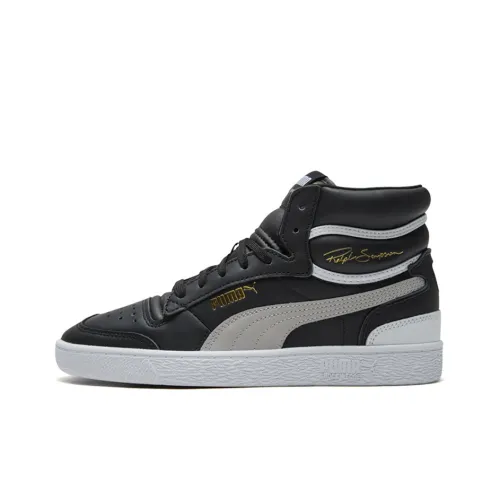PUMA Ralph Sampson MID Топ Кроссовки для скейтбординга Унисекс Черный