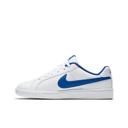 Nike Court Royale Покрытие Slip-Resistant Низкий Топ Скейтборд Кроссовки Мужские Белый Синий