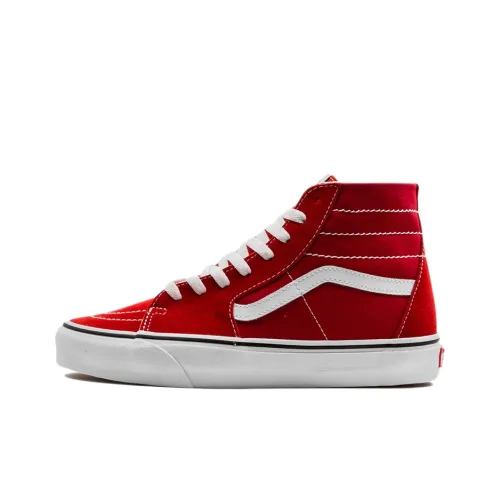 Vans SK8 Tapered High Топ Скейтборд Кроссовки Unisex Красный Белый
