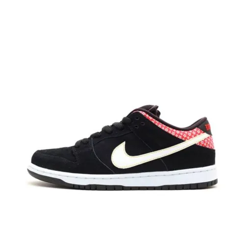nike Dunk SB Firecracker Пачка Низкий Топ Скейтборд Кроссовки Мужские Черные
