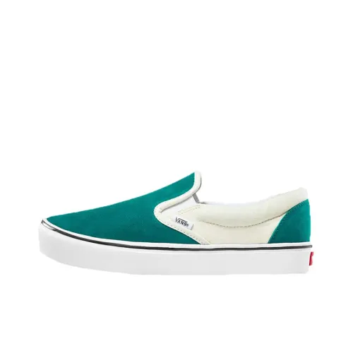 VANS Slip-on Low Top Скейтборд Кроссовки Unisex Зеленый
