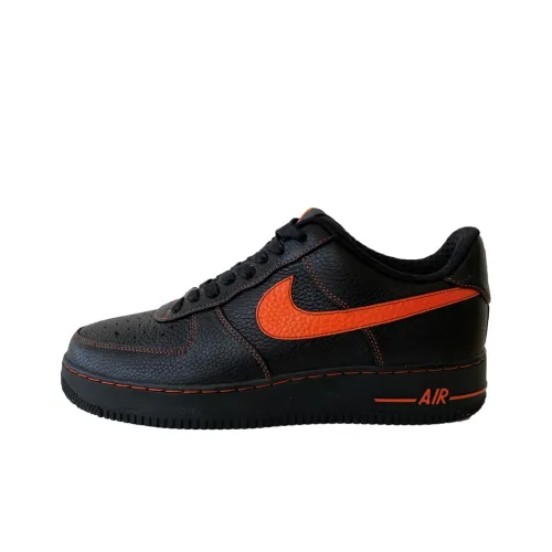 VLONE x Nike Air Force 1 Low ComplexCon Exclusive Low Top Скейтборд Кроссовки Мужские Черный Оранжевый 2016 EDITION