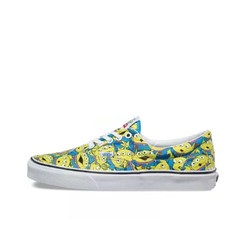 Vans Era Toy Story Покрытие Поддержка Низкие Кроссовки для Скейтбординга Унисекс Желто-Белые