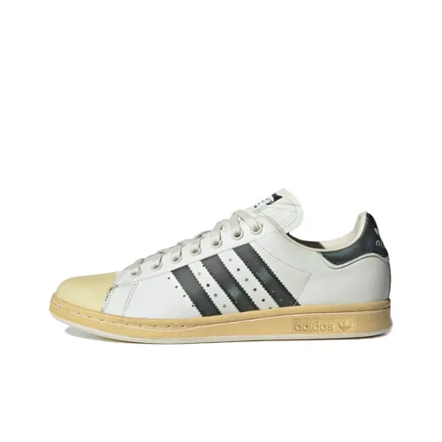 Adidas Originals Stan Smith Superstan Low Топ Кроссовки для скейтбординга Унисекс Белый Черный Желтый