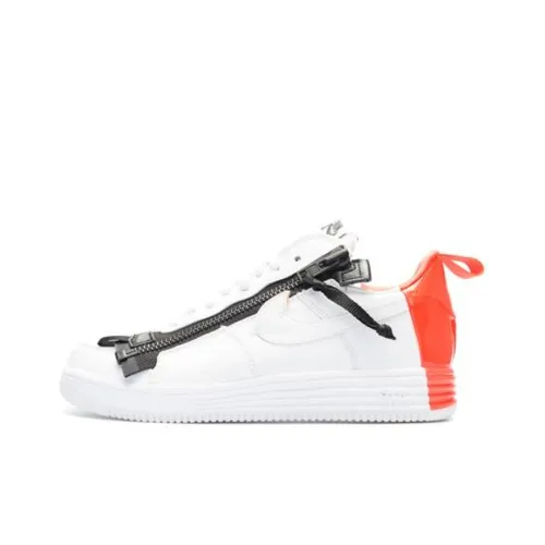 nike Lunar force 1 Low ACRONYM Bright Pink Low Top Скейтбординг Кроссовки Мужские Bright Red