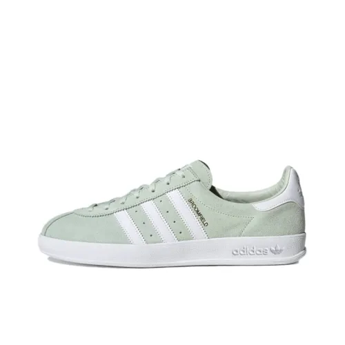 Adidas Originals Broomfield Аbrasion Resistant Дышащий Легкий Низкий Топ Скейтборд Кроссовки Мужские Белый Зеленый