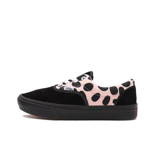 VANS Era Low Top Скейтборд Кроссовки Унисекс Черный Розовый