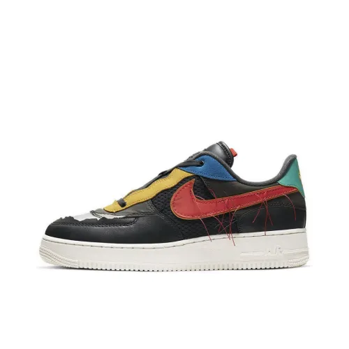 Nike Air Force 1 BHM Low Топ Кроссовки для скейтбординга Унисекс Черный Месяц истории