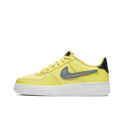 Nike Air FORCE 1 LV8 3 Low Топ Скейтборд Кроссовки Женские Кремово-Желтые