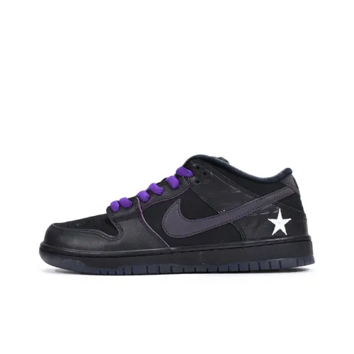 Nike x Familia Dunk SB Pro QS 'First Avenue' Низкие Скейтборд Кроссовки Unisex Черный Фиолетовый