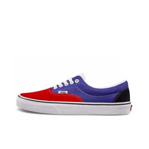 VANS Era Low Топ Скейтборд Кроссовки Унисекс Синий Красный