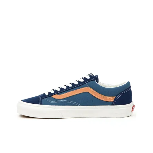 VANS Style 36 Low Топ Скейтборд Кроссовки Унисекс Синий