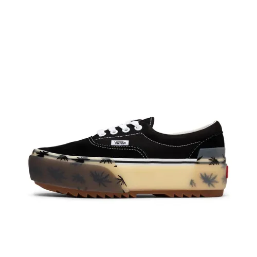 Vans Era Stacked LX Low Топ Скейтборд Кроссовки Женские Черные