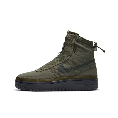 Nike Air FORCE 1 Скейтборд Кроссовки Высокие Женские