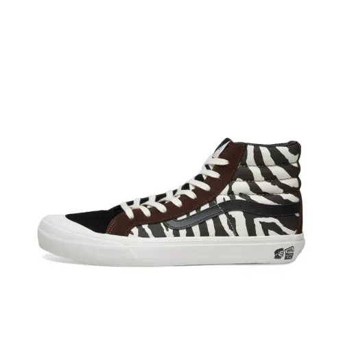 Taka Hayashi x VANS Style 138 Vault LX High Топ Скейтборд Кроссовки Унисекс Черный Белый