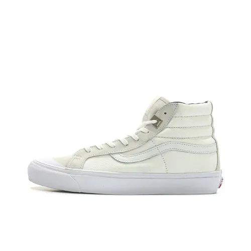 Vans Style 138 High Топ Скейтборд Кроссовки Унисекс Бежевый