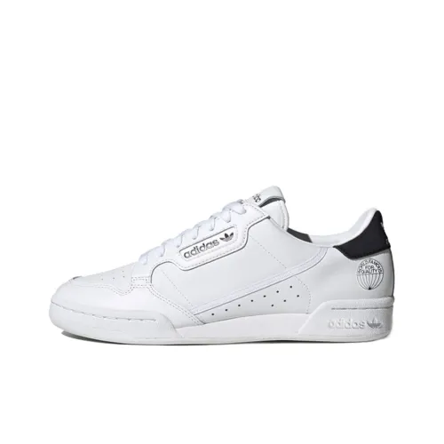 Adidas Originals Continental 80 Low Топ Скейтборд Кроссовки Мужские Черно-Белые