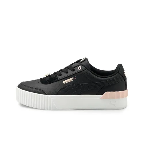 PUMA Carina Series Low Топ Скейтборд Кроссовки Женские Черные