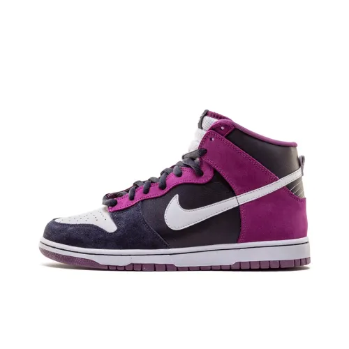 Nike Dunk SB Un Heavens Gate Non Slip Легкий Высокий Топ Скейтборд Кроссовки Мужские Фиолетовые Белые