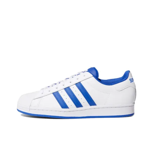 Adidas Originals SUPERSTAR Легкий Низкий Топ Скейтборд Кроссовки Унисекс Кобальтовый Синий