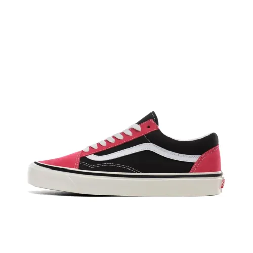 VANS Old Skool 36 DX Low Топ Скейтборд Кроссовки Unisex Черный Розовый