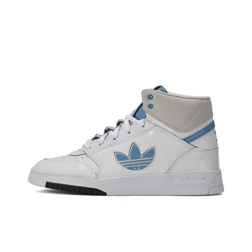 Adidas Originals Drop Step XLT High Топ Скейтборд Кроссовки Унисекс Белый Синий