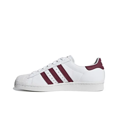 Adidas Originals Superstar 80s Low Топ Скейтборд Кроссовки Унисекс Белый