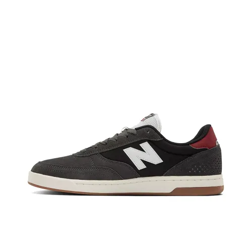 New Balance NB 440 Numeric Устойчивые к истиранию Низкие Кроссовки для скейтбординга Унисекс Черный Серый