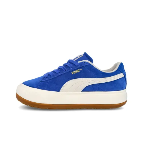 PUMA Suede Series Mayu Up Low Топ Скейтборд Кроссовки Женские Синий
