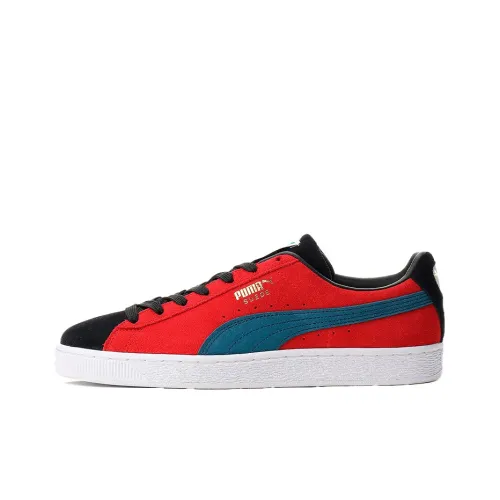 PUMA Suede Series Classic XXI Low Скейтборд Кроссовки Унисекс Красный Синий