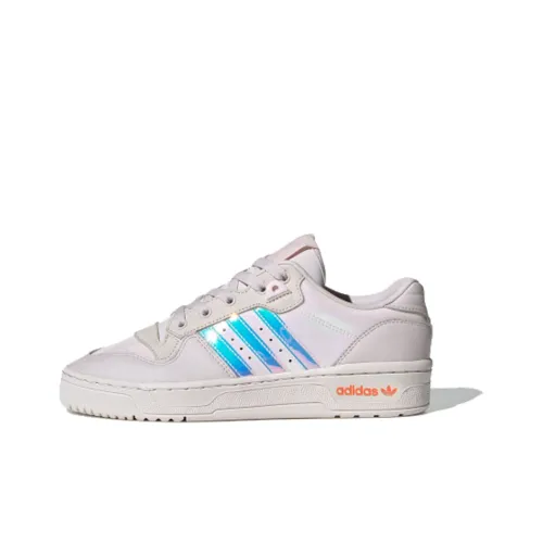 Adidas Originals Rivalry Slip Resistant Легкий Устойчивый к истиранию Низкий Топ Скейтборд Кроссовки Женские Светло-фиолетовые