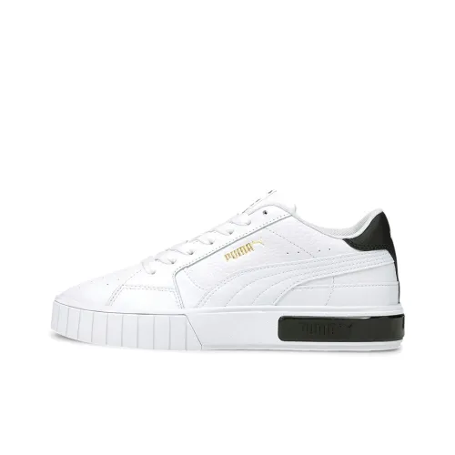 PUMA Cali Star Low Кроссовки для скейтбординга Женские Белый Черный