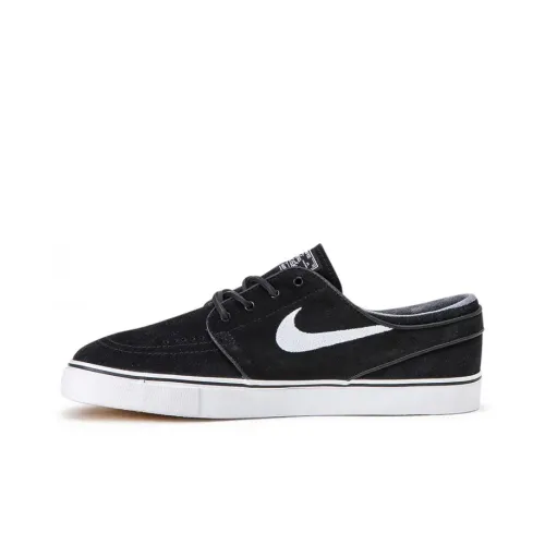Nike SB Stefan Janoski OG Скейтборд Коллекция Нескользящие Легкие Низкие Кроссовки для скейтбординга Унисекс Черно-белые