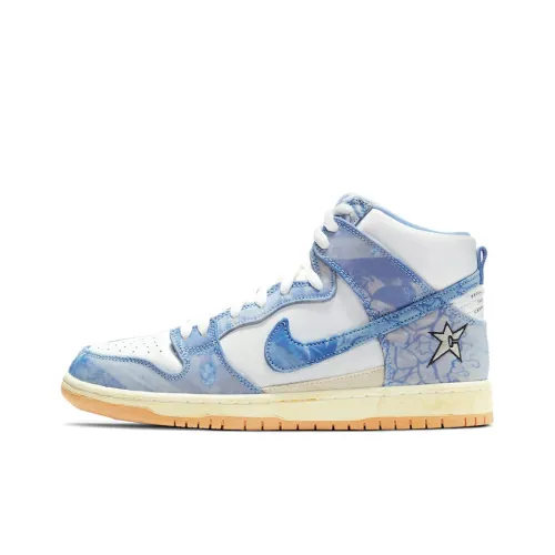 Nike Dunk SB Скейтборд Кроссовки Высокие Унисекс