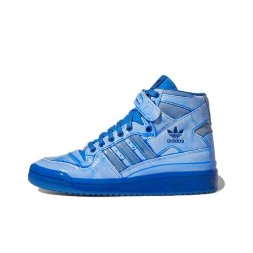 JEREMY SCOTT x adidas originals FORUM Dipped MID Скейтборд Кроссовки Унисекс Jelly Синий