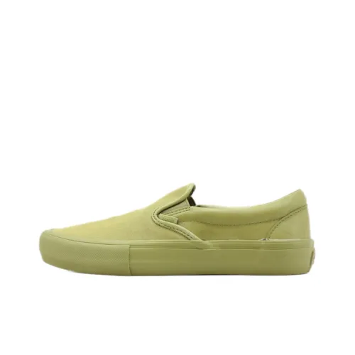 Engineered Garments Collaboration x Vans Slip On Series V Low Топ Скейтборд Кроссовки Унисекс Зеленый