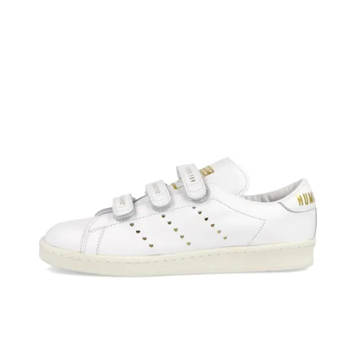 HUMAN MADE x Adidas Originals Unofcl Устойчивые к истиранию низкие скейтбордические кроссовки Мужские Белые