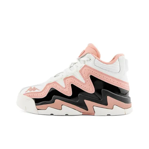 KAPPA Устойчивые к истиранию высокие кроссовки для скейтбординга женские Туманный розовый