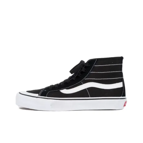 VANS SK8 High Топ Скейтборд Кроссовки Унисекс Черный Белый