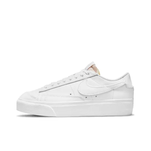 Nike Blazer Low Top Скейтборд Кроссовки Женские Pure White