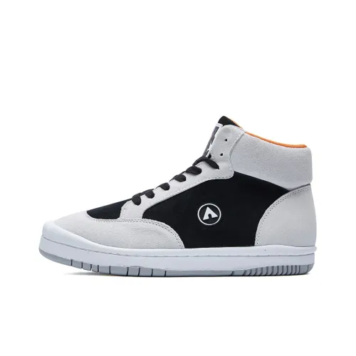 AIRWALK American Collection Устойчивые к истиранию противоскользящие высокие кроссовки для скейтбординга Мужские Бежевые