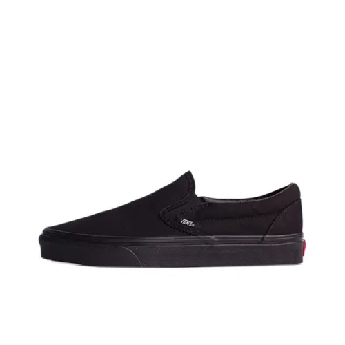 Vans Slip On Low Top Скейтборд Кроссовки Unisex Черный